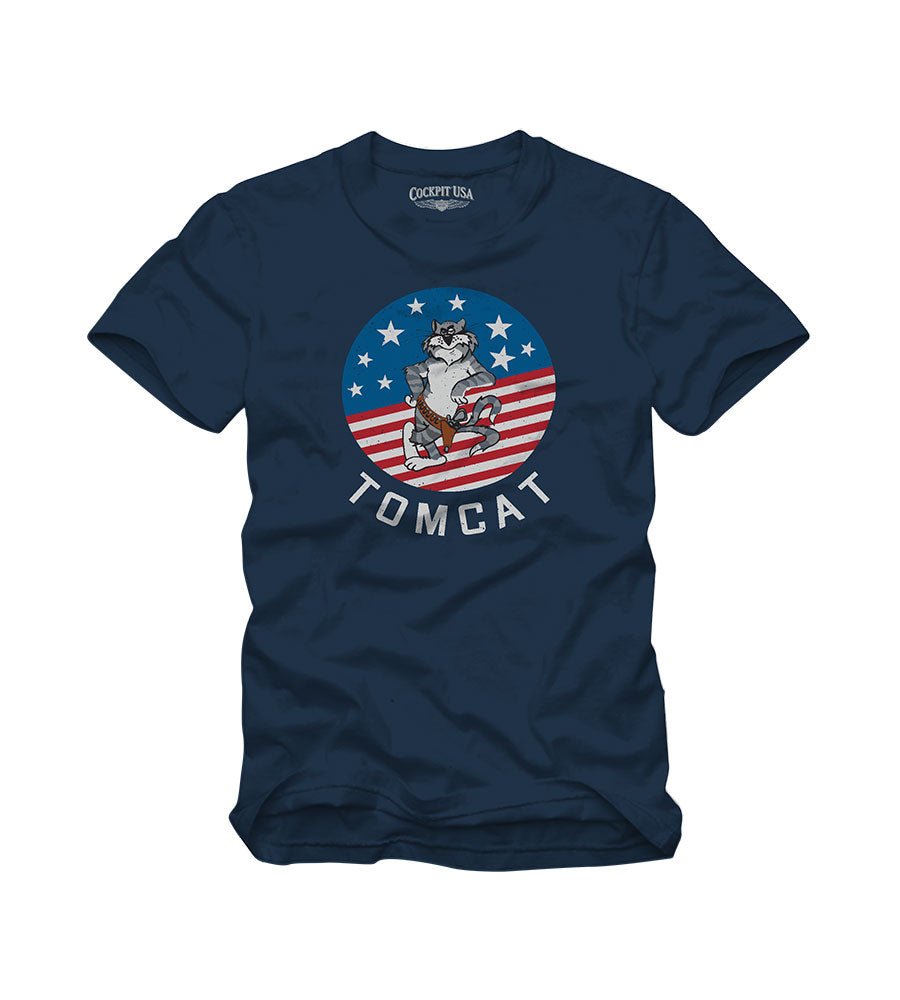"Tom Cat" Tee Z12A106D - Cockpit USA Graphic T-Shirts