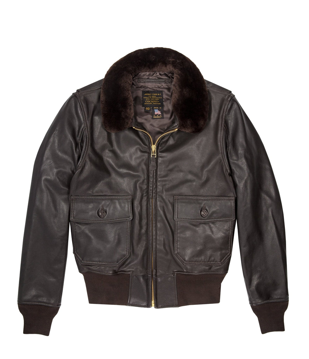 U.S. Navy Issue Mil Spec G-1 Jacket LONG/TALL Z2108L - Cockpit USA Men