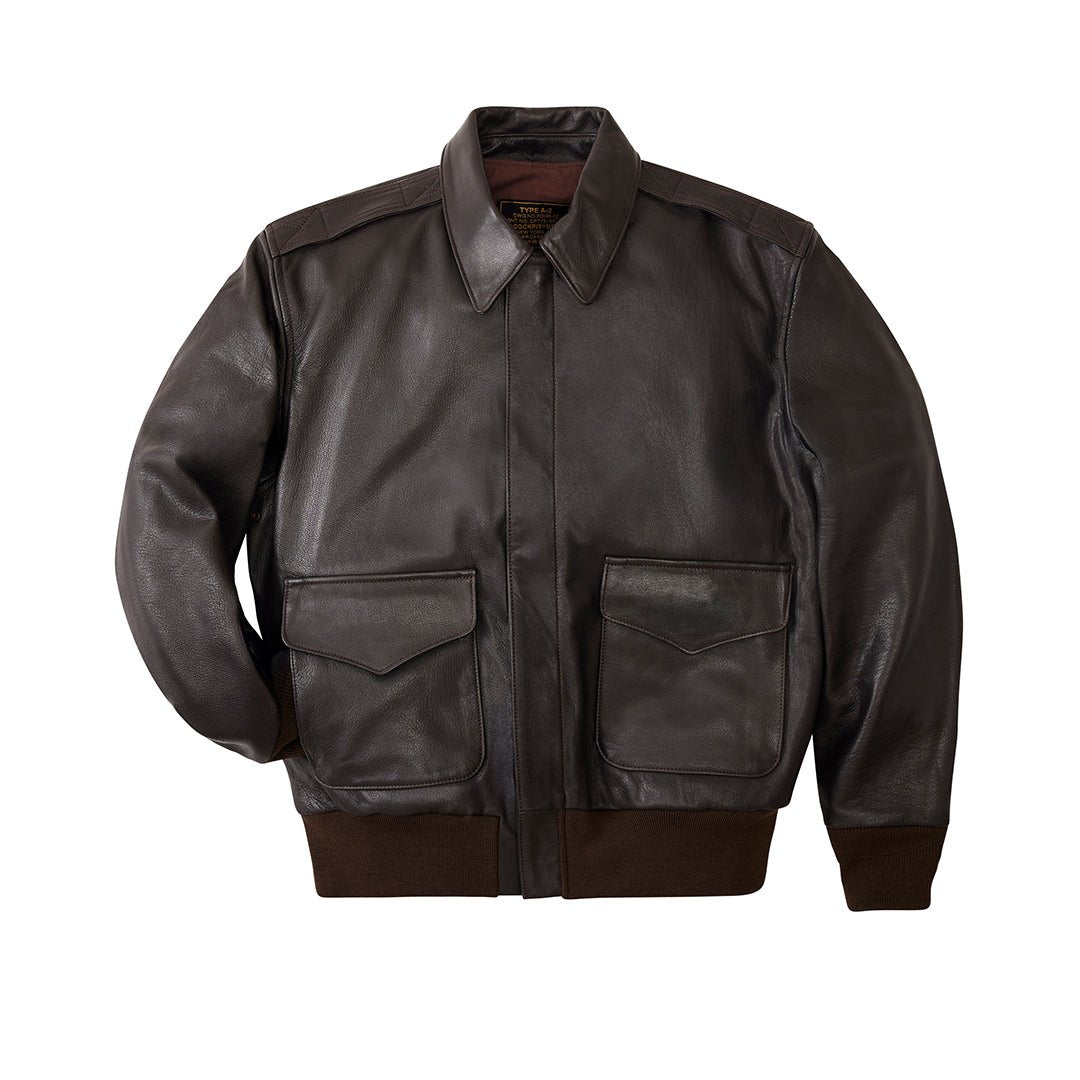 U.S. Air Force Bomber Jacket | U.S.A.F. A-2 Flight Jacket - Brown