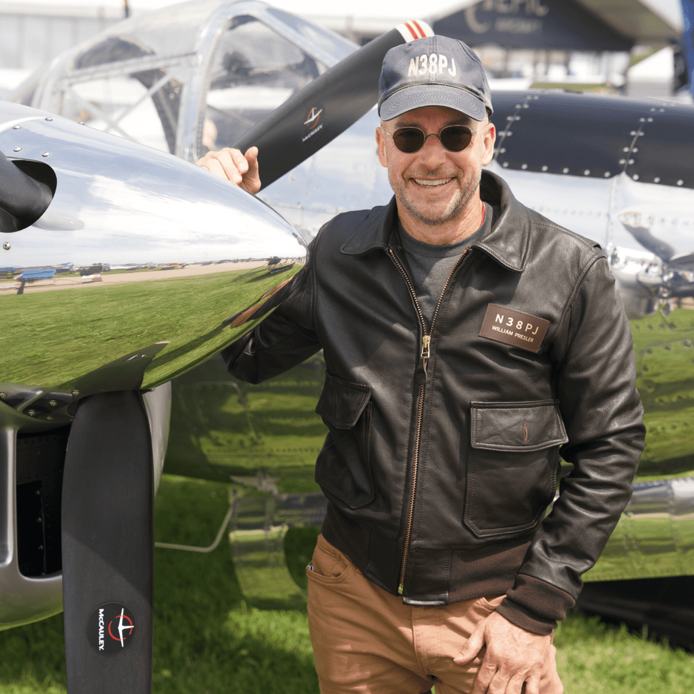 "Volar P-38" G-1 Flight Jacket Z21E014 - Cockpit USA Men