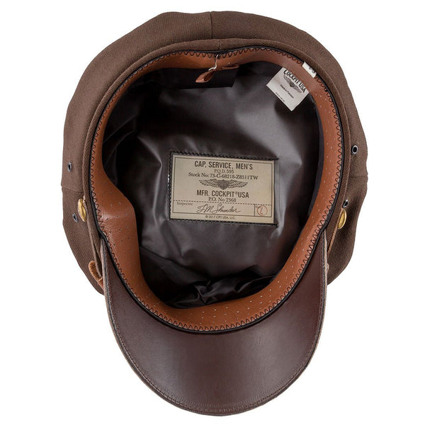 1941 Officer's Crush Cap Z8511T - Cockpit USA Accessories