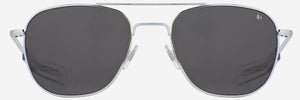 American Optical Original Pilot Sunglasses (polarized)- SILVER Z99D109