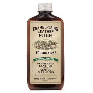 Leather Milk® Straight Cleaner No.2 6oz w pad