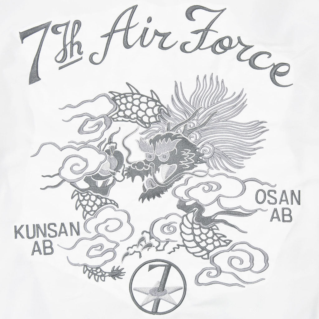 7th Air Force Souvenir Jacket-White