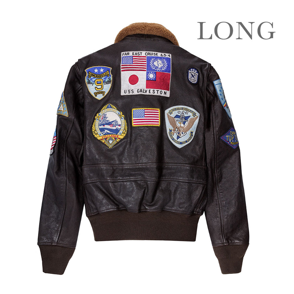 Movie Hero®  Top Gun Navy G-1 Jacket (LONG) Z201036TL