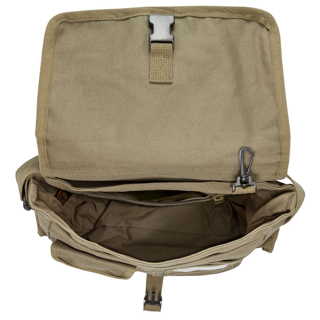 Top Gun Messenger Bag With Patches  Canvas Military Bag – Cockpit USA