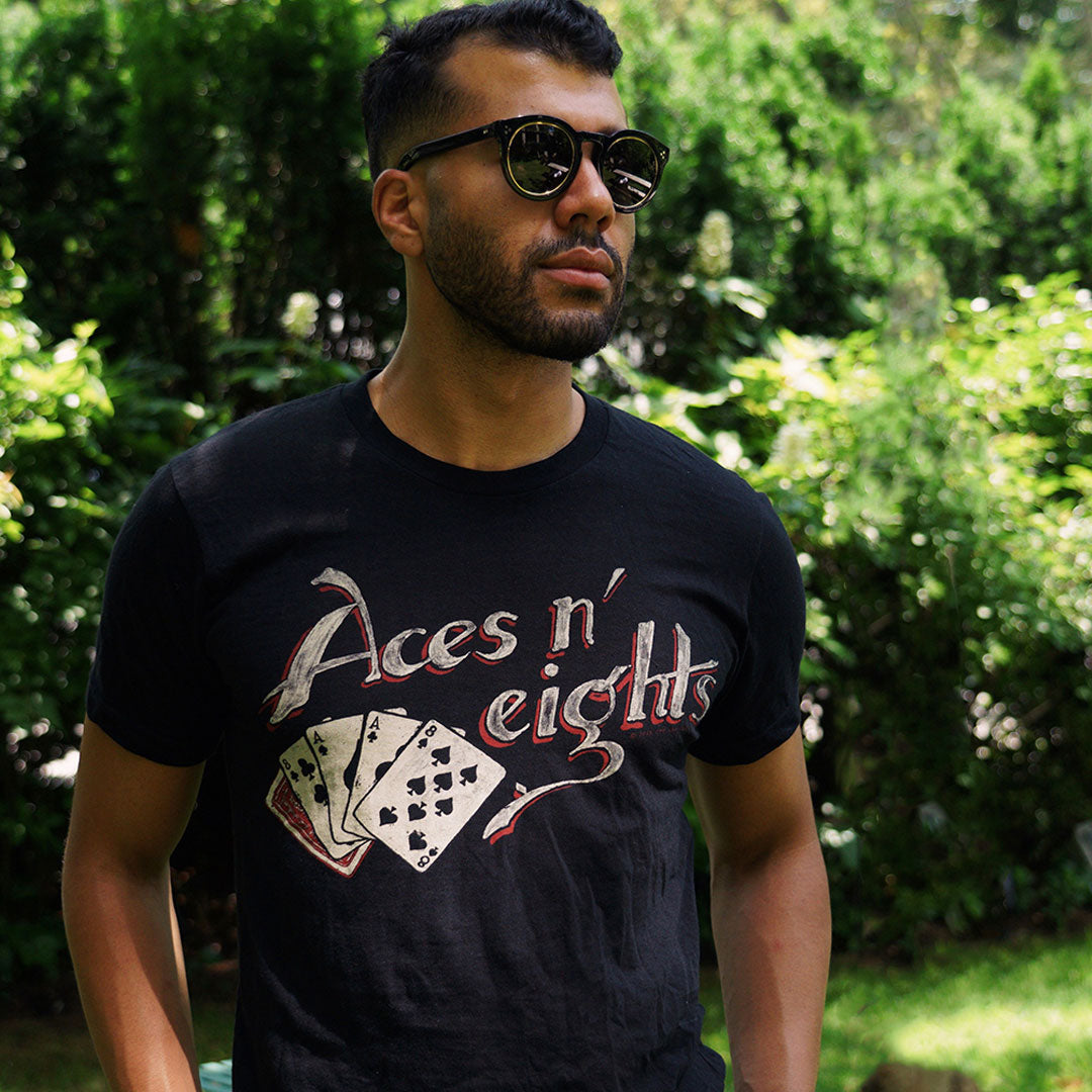 Aces and Eights T-Shirt Dead Man's Hand Shirt