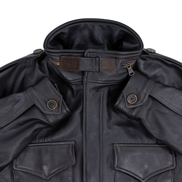 Leather M-65 Field Jacket Z21S024G