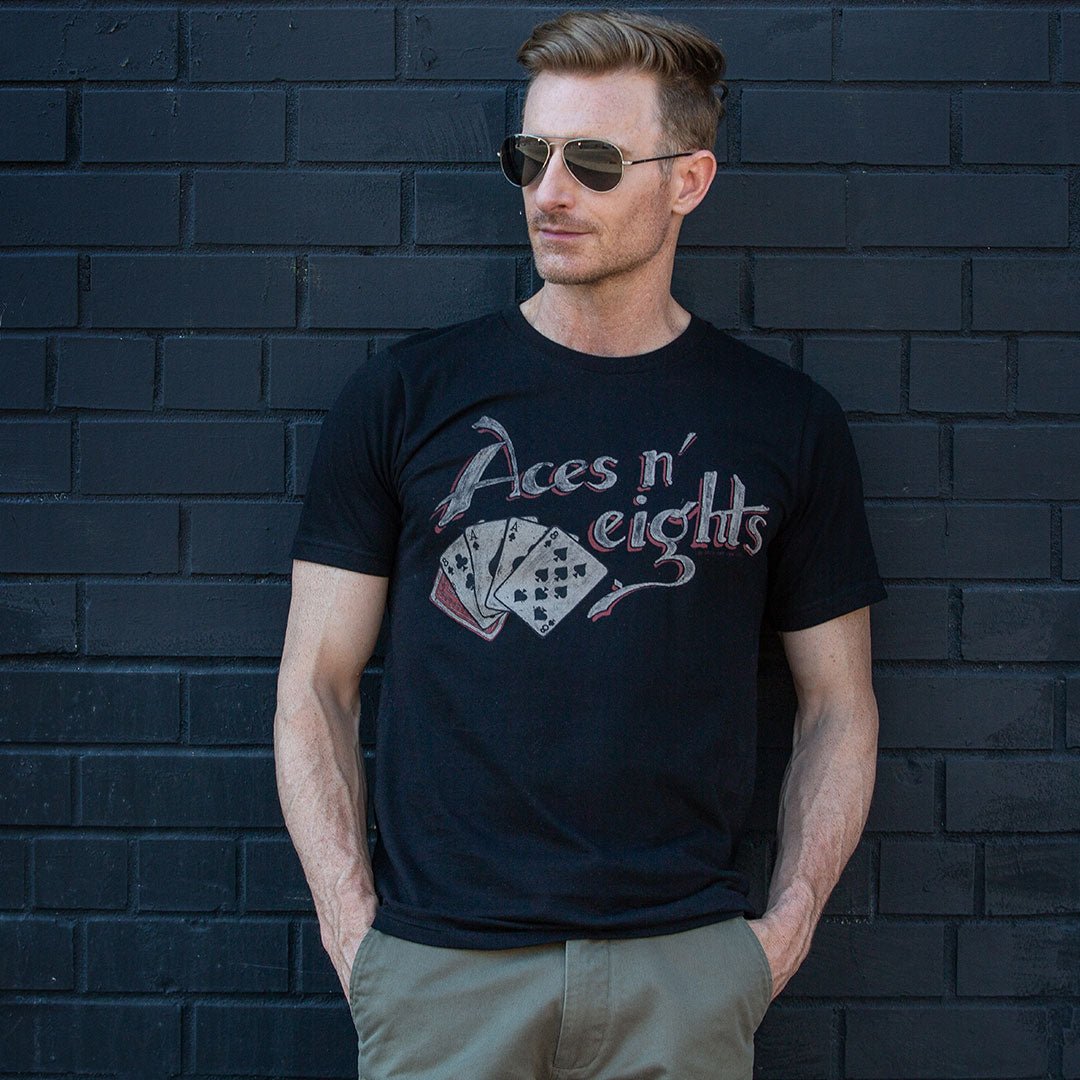Aces and Eights T-Shirt | Dead Man's Hand Shirt