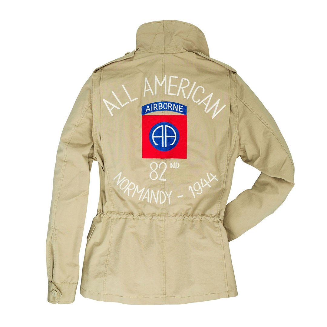 82nd Airborne M-43 Field Jacket Embroidered Cockpit USA