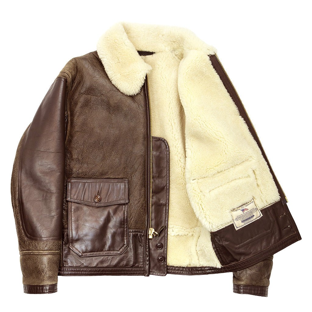 アメリカ海兵隊　ジャンパー　レア AN-J-4 Jacket | Shearling Sheepskin Jacket | Cockpit USA
