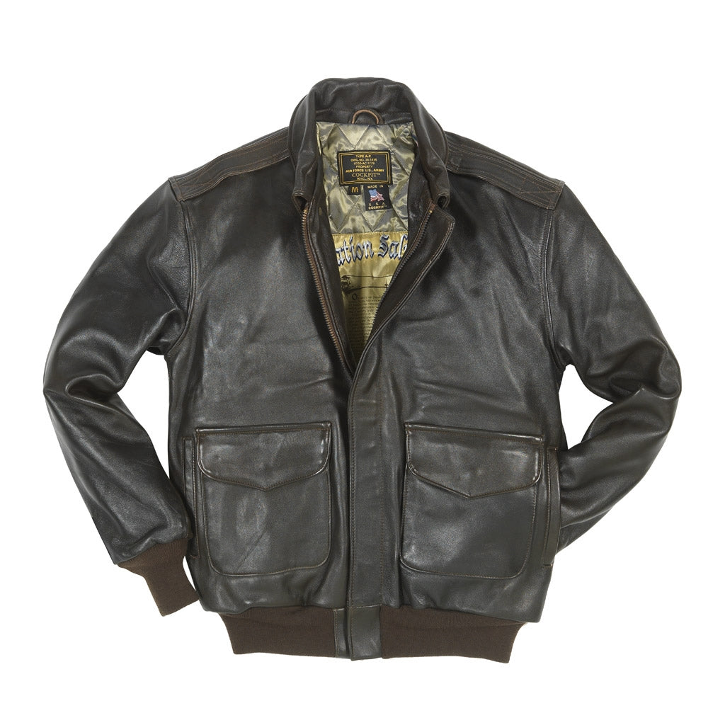 Mens Leather Long Coat Parkas Winter Fur Lined Military Jacket 2 Side Wear  Q143
