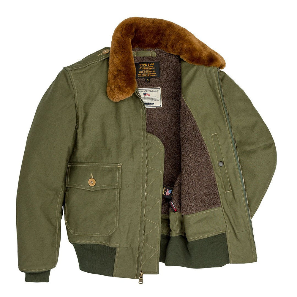 B-10 Flight Jacket Z24S002 - Cockpit USA Men