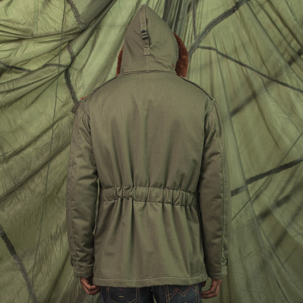 B-11 Winter Parka back on model