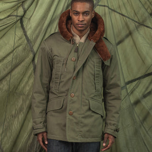 B-11 Winter Parka on model