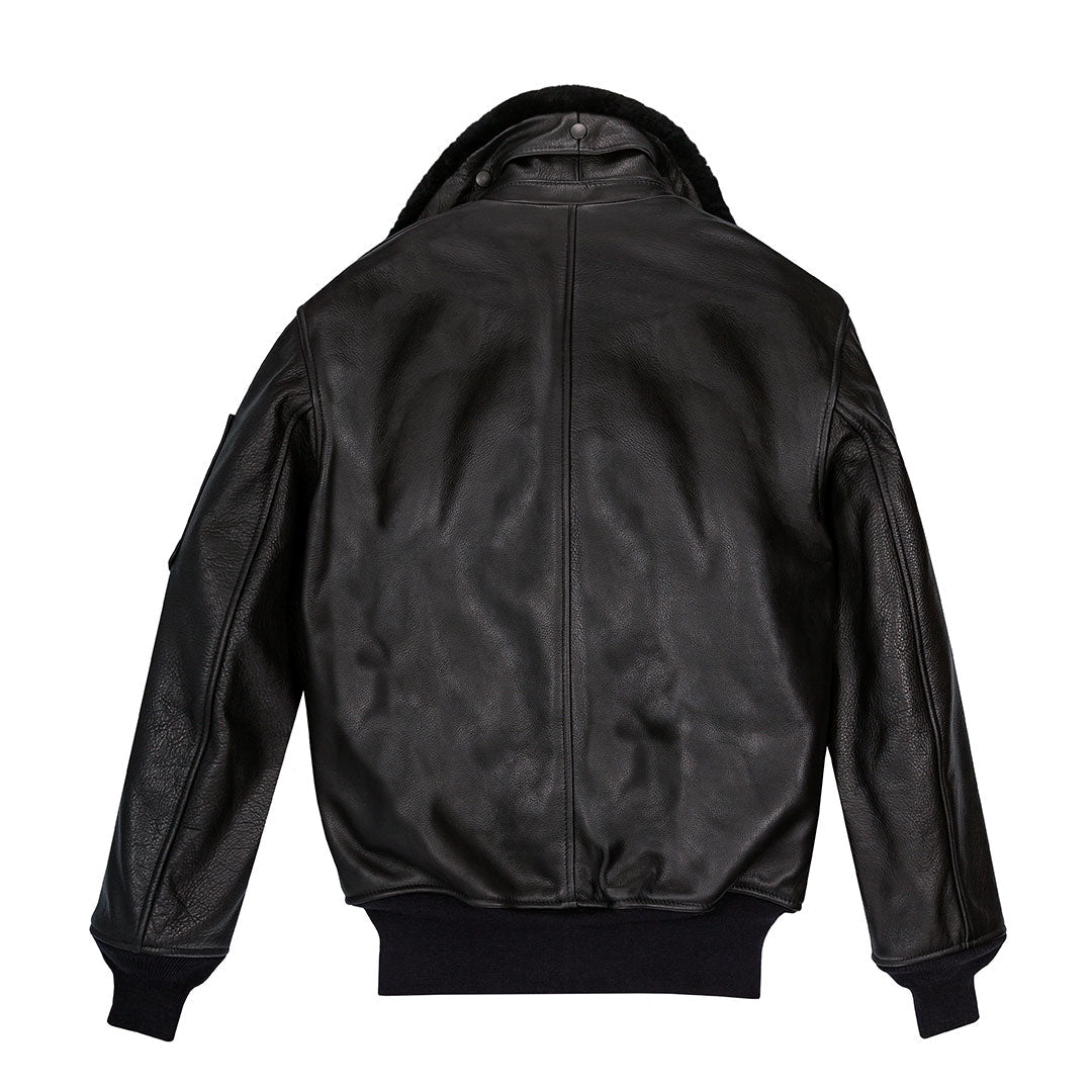 B-15 Leather Flight Jacket | Men's Cowhide Leather Jacket