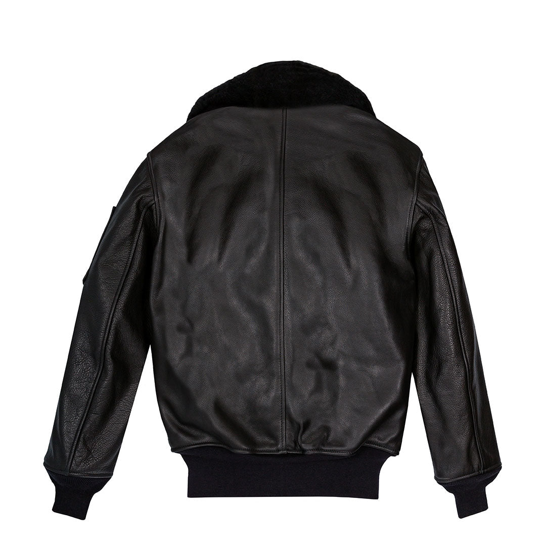 B-15 Leather Flight Jacket | Men's Cowhide Leather Jacket