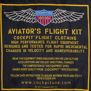 B-15 Leather Flight Jacket Z27H02 in Brown - Cockpit USA Men