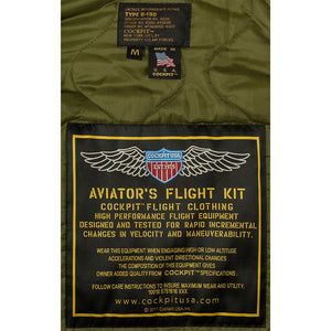B-15 Nylon Bomber Jacket Z2213 - Cockpit USA Men