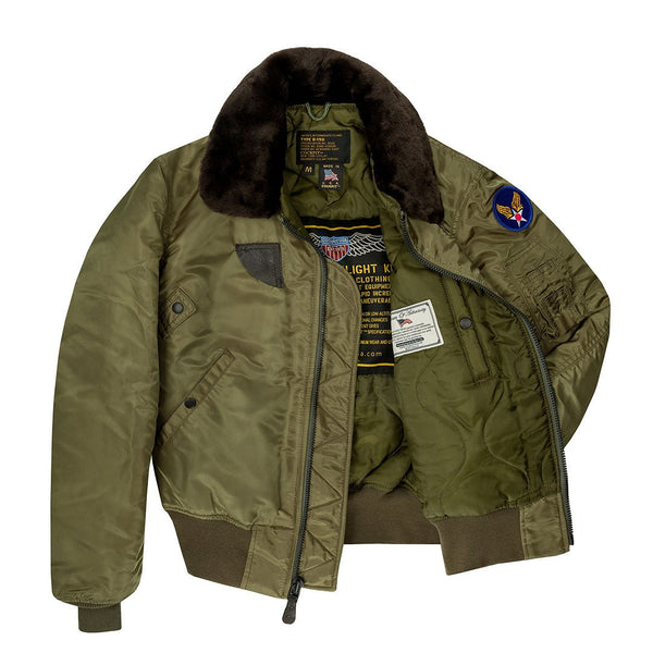 B-15 Nylon Bomber Jacket Z2213 - Cockpit USA Men