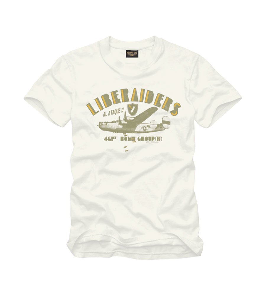 B-24 Liberaider Tee Z12V006D - Cockpit USA T-Shirts On Sale