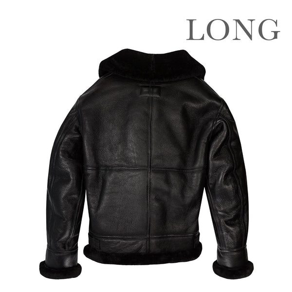 B-3 Sheepskin Jacket-Long Z2102BML - Cockpit USA Men