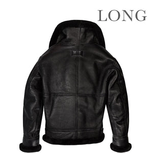 B-3 Sheepskin Jacket-Long Z2102BML - Cockpit USA Men
