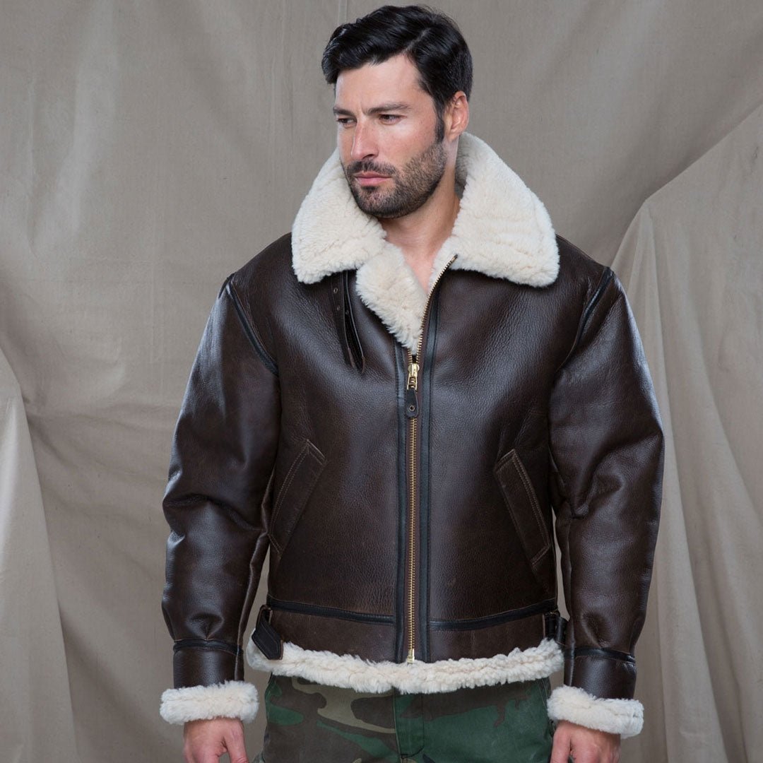 Genuine B3 Bomber Jacket | WWII B3 Bomber Jacket