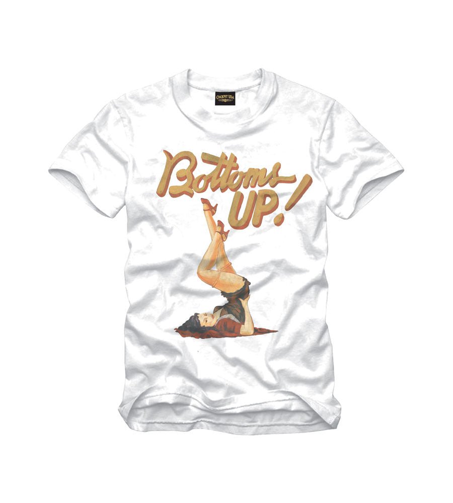 Bottoms Up™ Tee Z12T001D - Cockpit USA Graphic T-Shirts