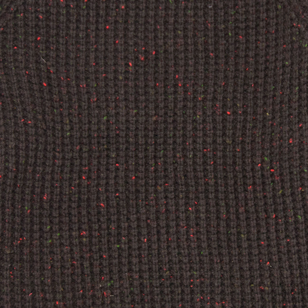Centennial Waffle Knit Sweater in Brown Knit Detail