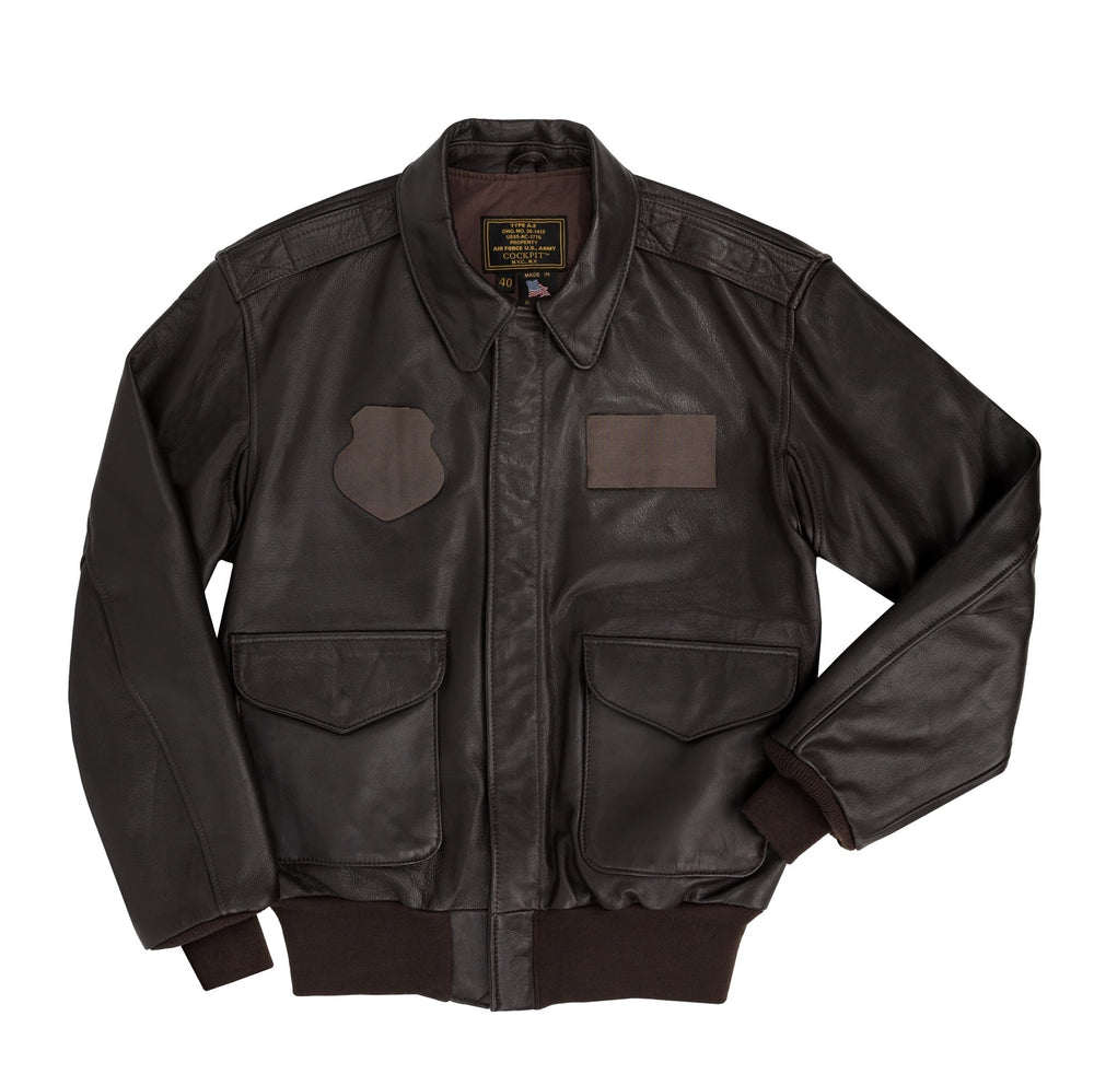 Cockpit A-2 Jacket with Velcro Long Z21V42L (LONG) - Cockpit USA