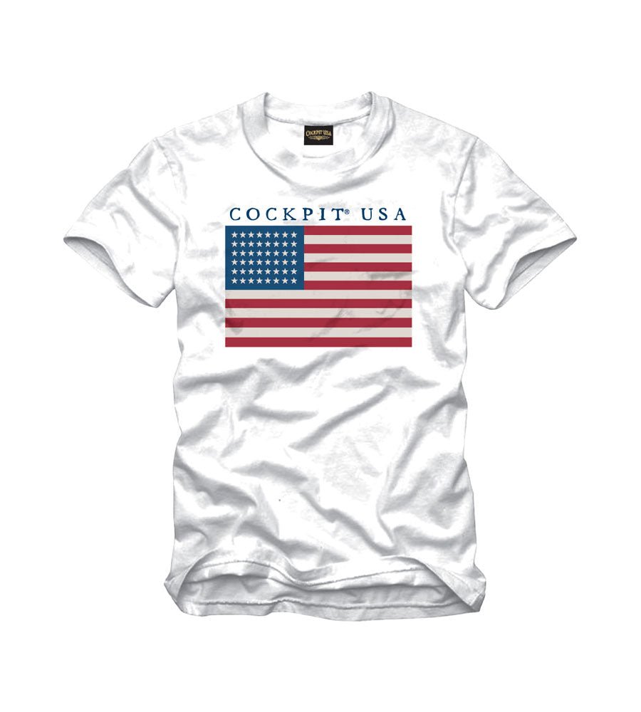 Cockpit USA Flag Shirt Z12T005D - Cockpit USA Men