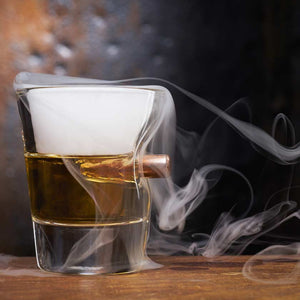 Cockpit USA Logo 2 oz Shot Glass by BenShot Z99F117 - Cockpit USA Accessories