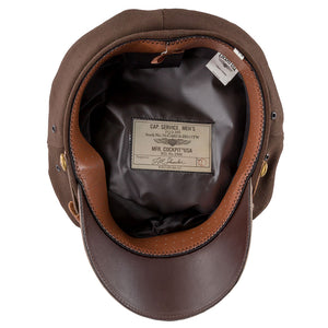 1941 Officer's Crush Cap-Brown