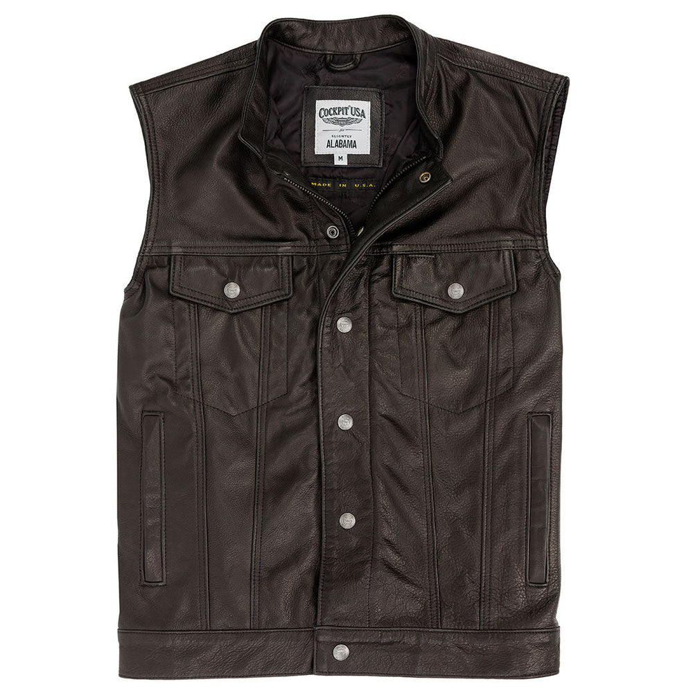 Cockpit USA X Slightly Alabama Moto Vest Z21C110 - Cockpit USA Men