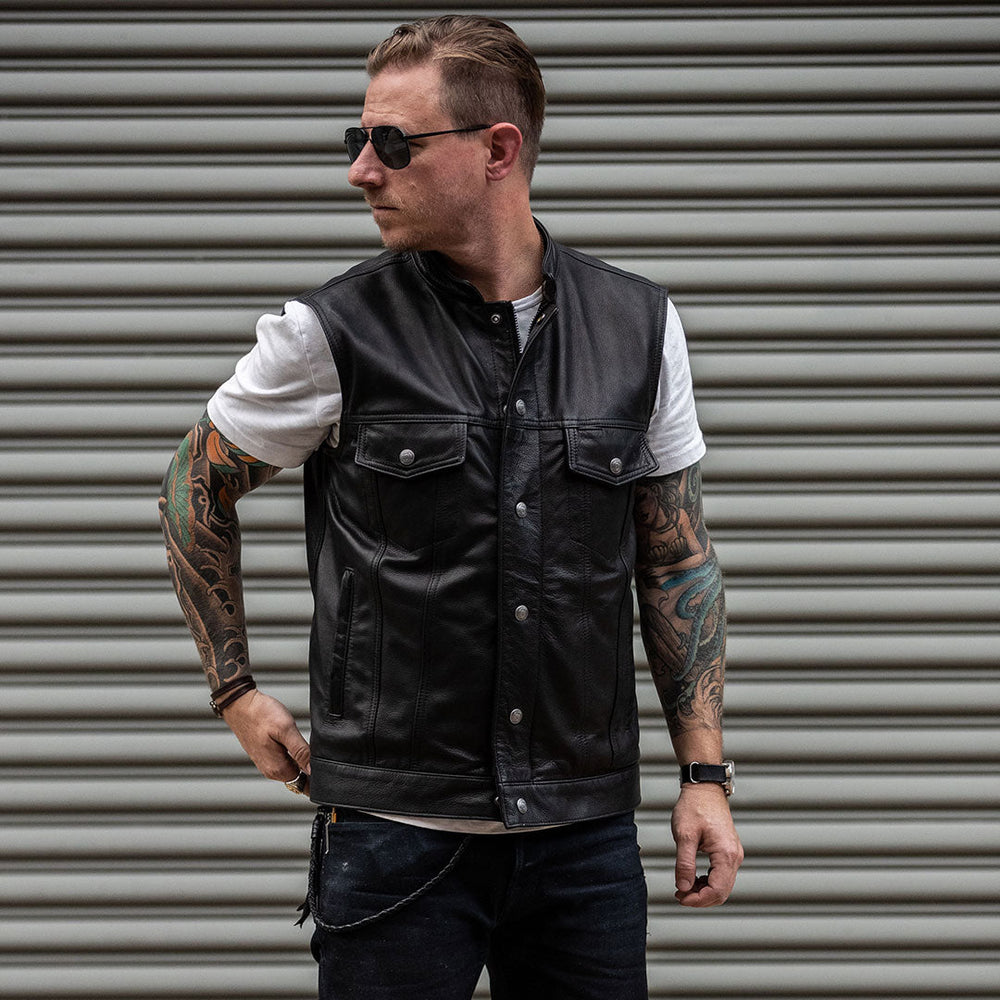 Cockpit USA X Slightly Alabama Moto Vest Z21C110 - Cockpit USA Men