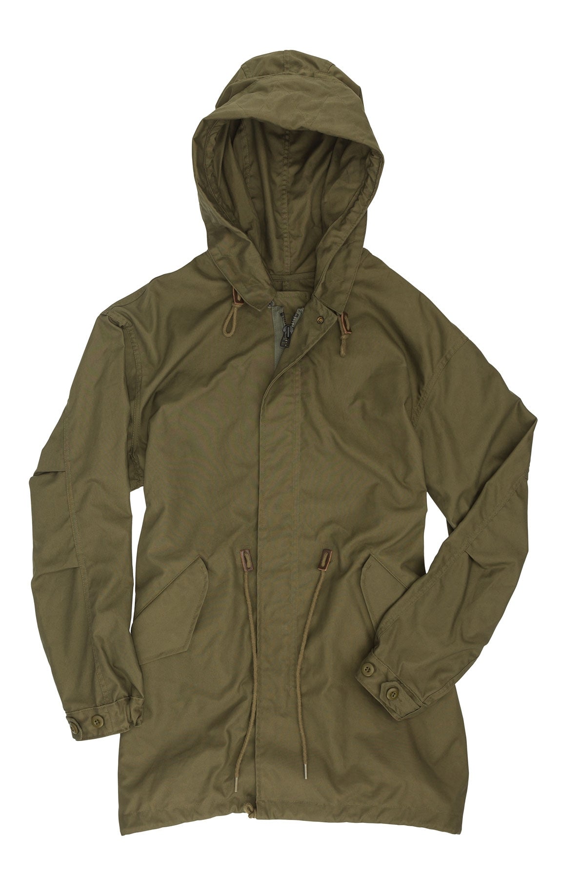 M51 Fishtail Parka Shell Olive Green Canvas Jacket