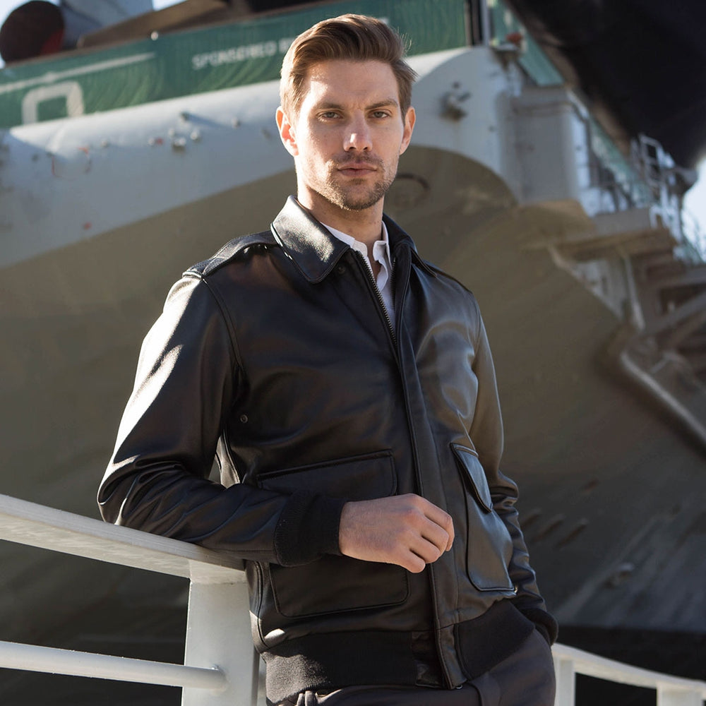 Lightweight Pilot A-2 Flight Jacket