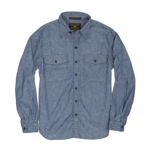 CHAMBRAY OFFICERS SHRT 