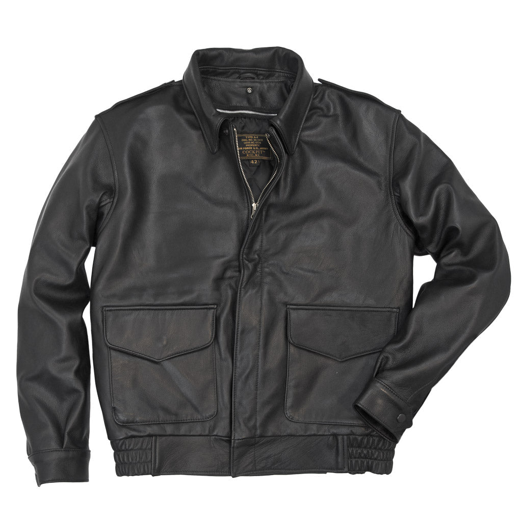 Flight Crew Jacket | Rugged Leather Jacket | Cockpit USA