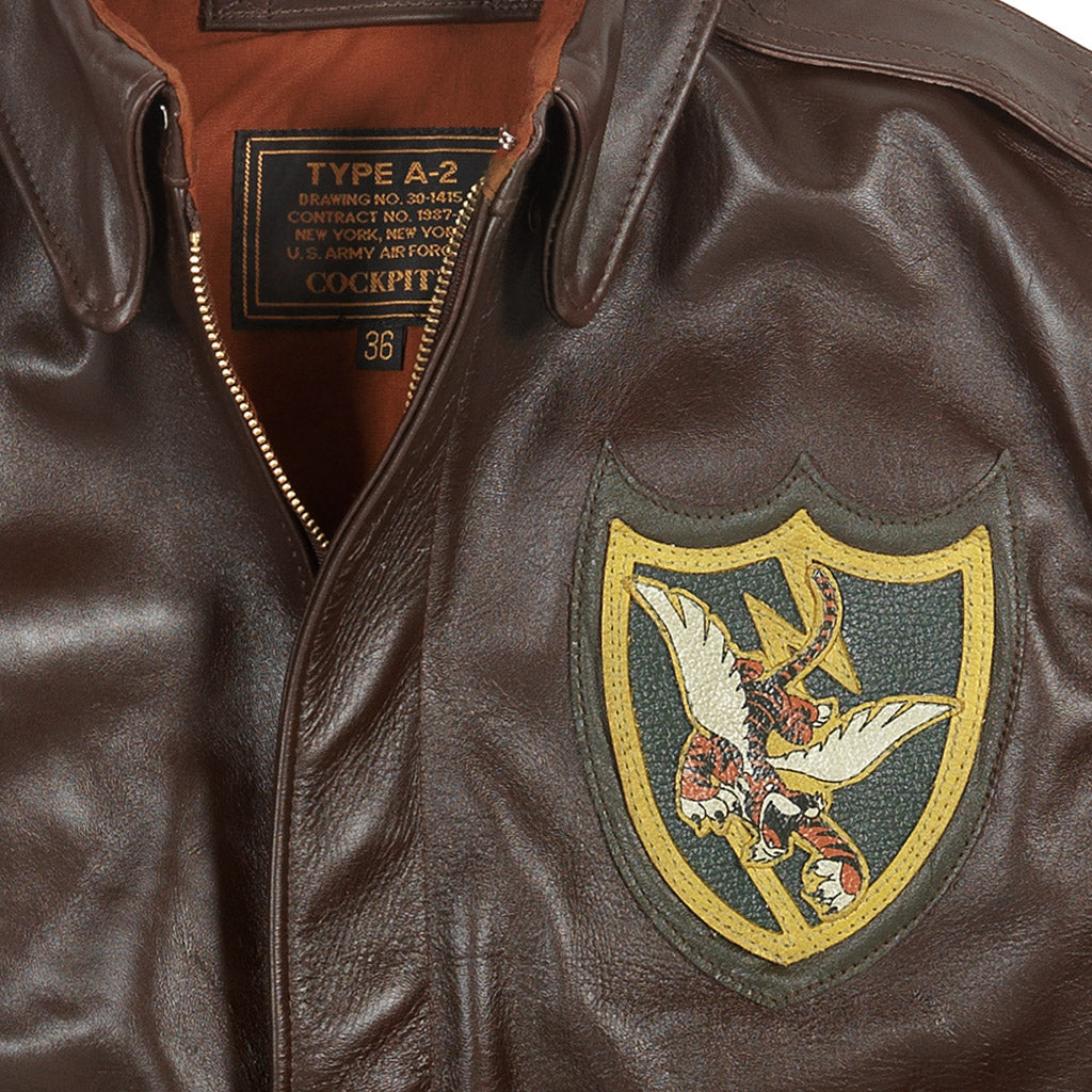 Flying Tigers 23rd Fighter Group Jacket detail