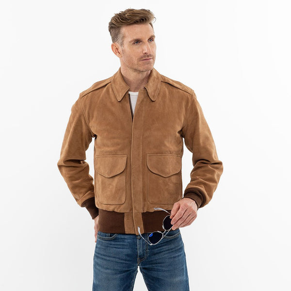 Gentleman Pilot A-2 Flight Jacket Z21V024 - Cockpit USA Men