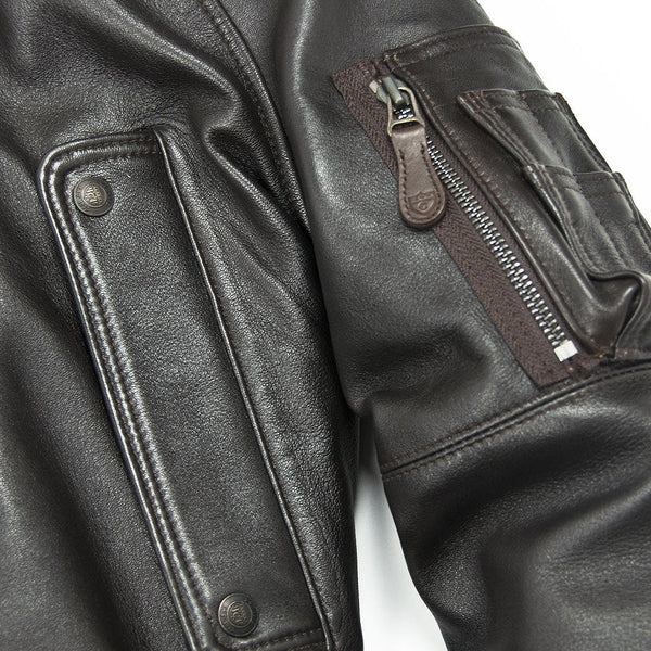 Lambskin N3B Long Parka Z21U038 - Cockpit USA Men