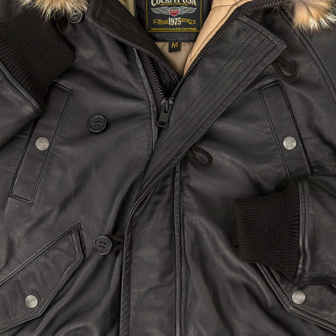 N2B Jacket | Rugged Leather Bomber Jacket | Cockpit USA