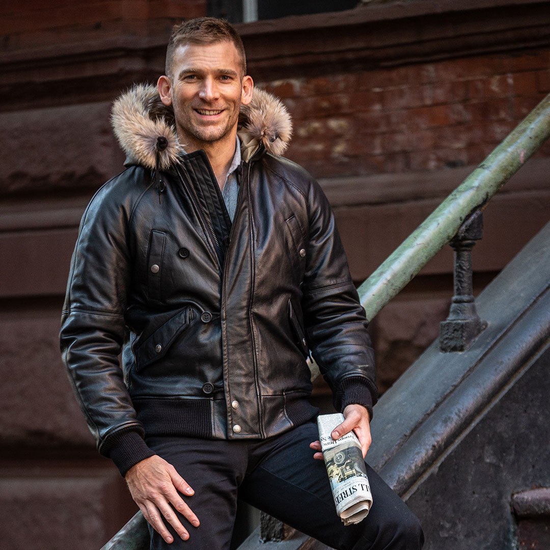 N2B Jacket | Rugged Leather Bomber Jacket | Cockpit USA