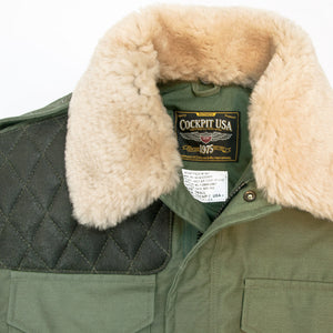 Long Range Field Jacket collar detail