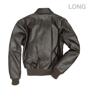 WWII Government Issue A-2 Jacket (Long)-Mohogany