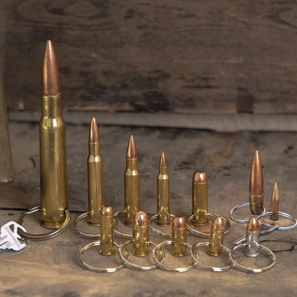 LUCKY STRIKE .44 MAG BULLET KEYCHAIN Z99E104 - Cockpit USA Accessories