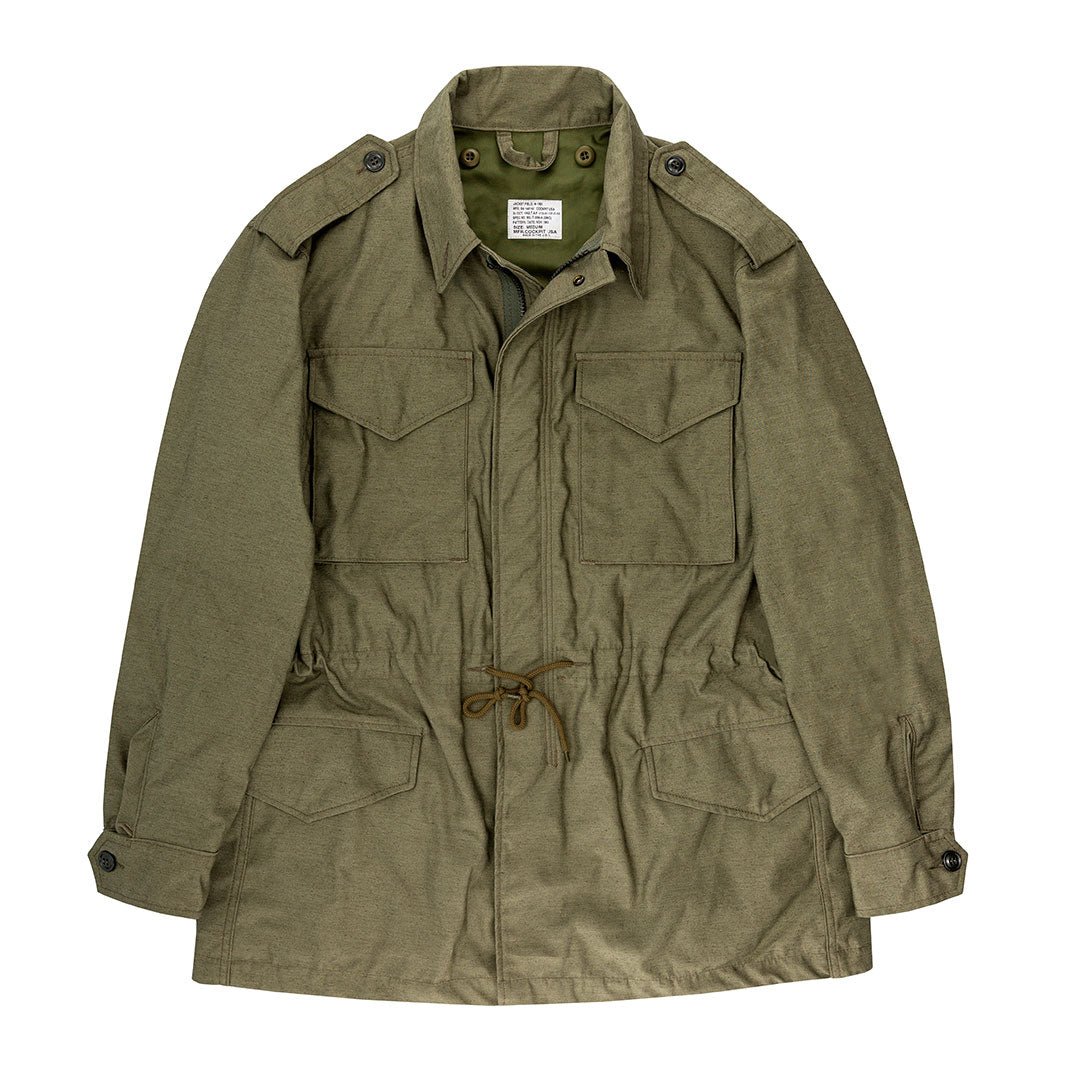 Men's Military M-51 Field Jacket - Olive Green | Cockpit USA