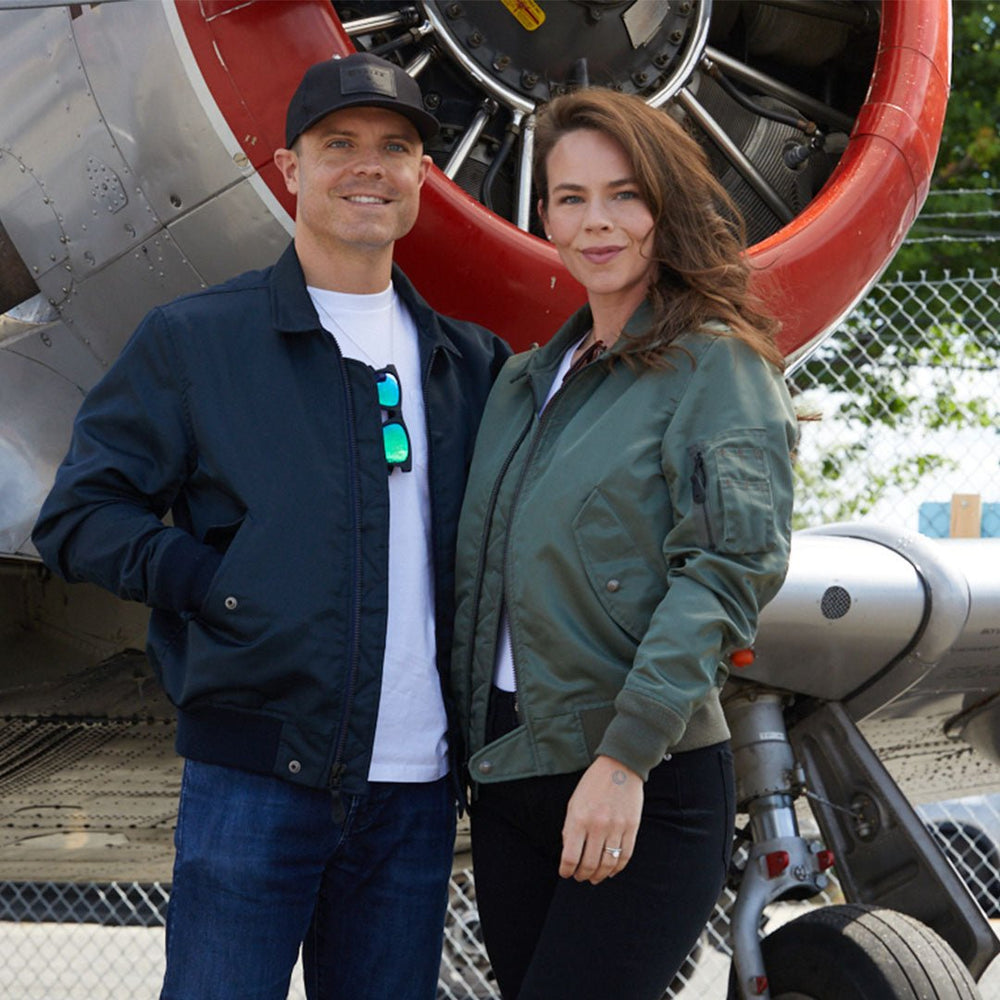 M-86© Nylon Flight Bomber Jacket Z24R006 - Cockpit USA Men